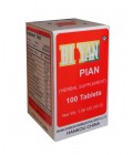 Bi Yan Pian Herbal Supplement  "zhong lian" 100 Tablets
